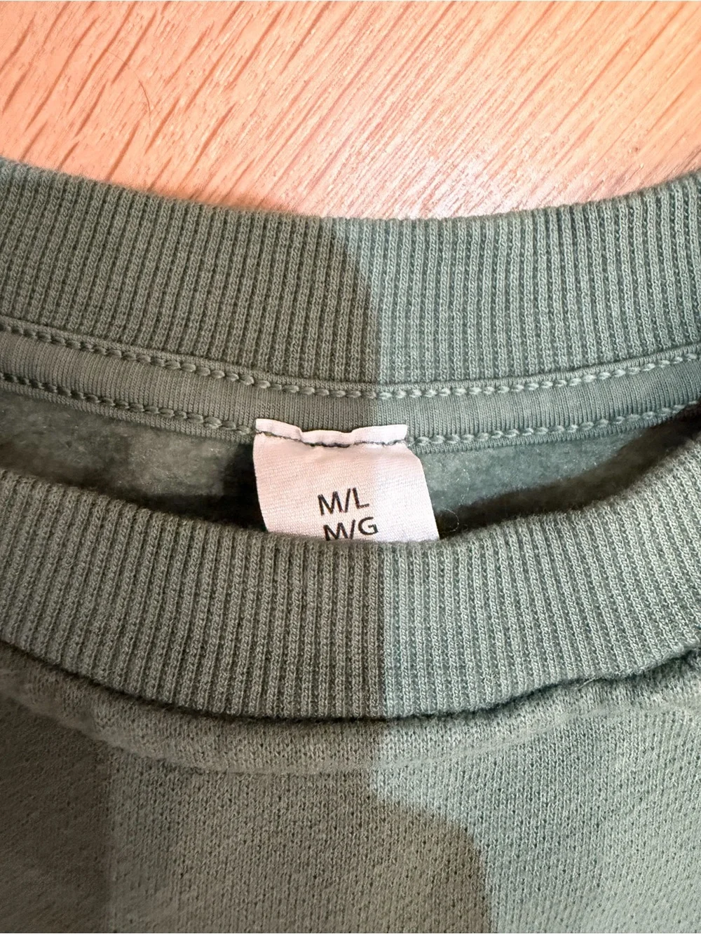 lululemon athletica Sage Green Logo Crewneck Sweatshirt